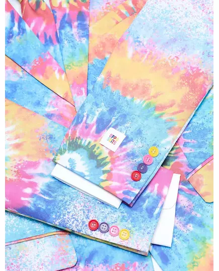 Mr. Tie-Dye Kostyme til Voksen Opposuits, Størrelse: Small/Medium (EU 48), bilde 2