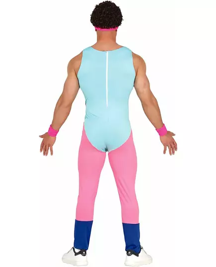 Funny aerobics costume for men, Size: X-Large (54-56), image 2