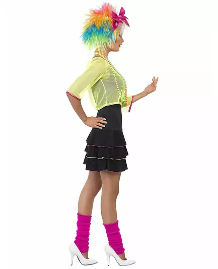 80s pop costume for women, Size: Medium, image 3