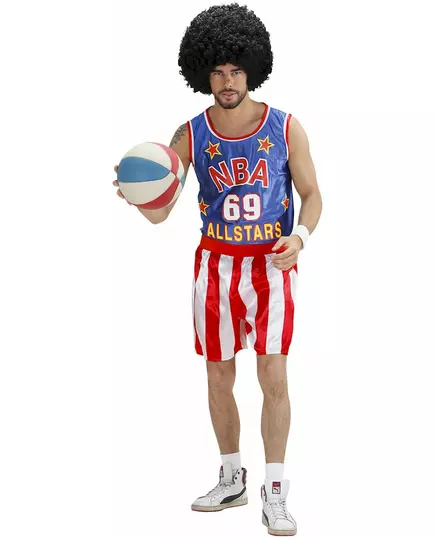 NBA-basketballspillerkostyme for voksne, Størrelse: X-Large, bilde 3