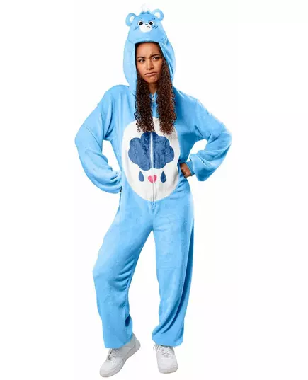 Blue Care Bears Costume for Adults, Size: Small, image 2
