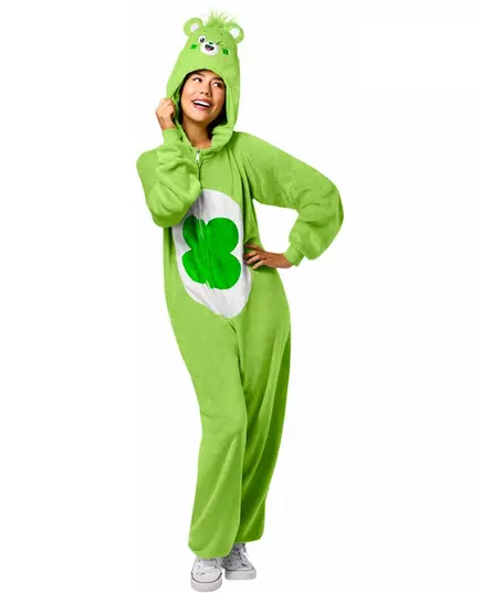 Touching Green Care Bear Costume for Adults, Size: Medium, image 2
