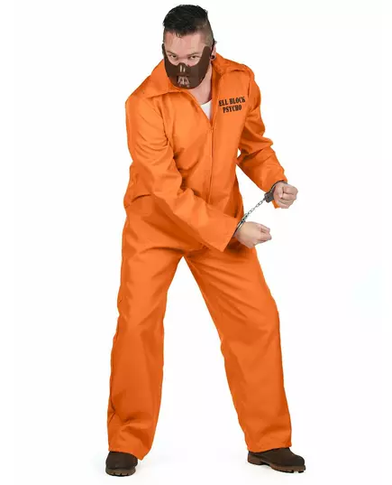 Kannibalfangekostyme til Halloween for menn, Størrelse: XX-Large, bilde 3
