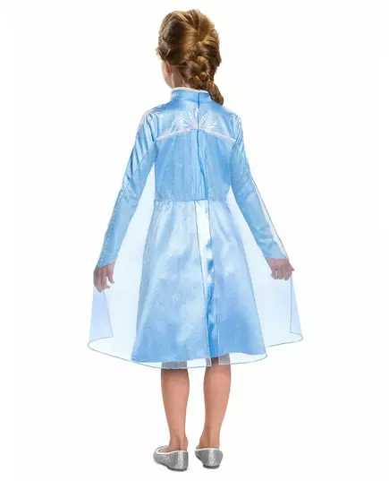 Klassisk Elsa Frost 2-kostyme for jenter, Størrelse: 2 år (84–91 cm), bilde 2