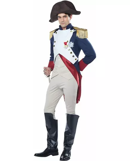 Luxury French Emperor Napoleon costume for men, Size: X-Large, image 3
