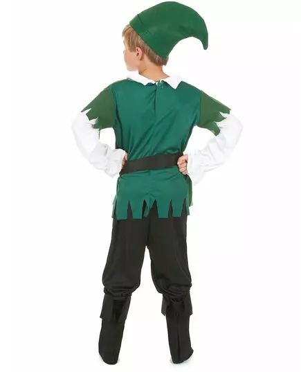 Svart og grønt skogsguttkostyme, Størrelse: 4–6 år (110–120 cm), bilde 3