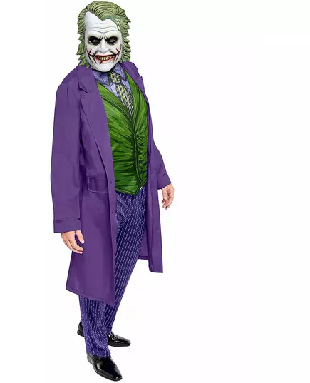Klassisk Joker-kostyme for menn, Størrelse: X-Large, bilde 2