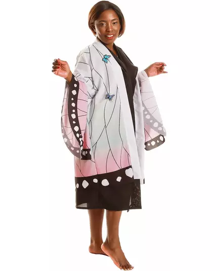 Voksen sommerfugl manga kimono kostyme, Størrelse: X-Large, bilde 2