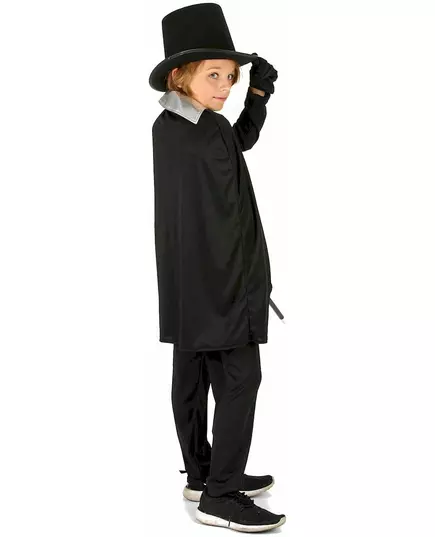 Sølvmagikerkostyme for gutter, Størrelse: 7–9 år (M), bilde 3