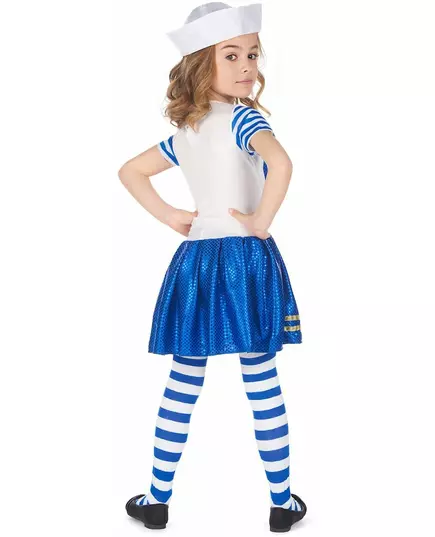 Shiny sailor costume for girls, Size: 4-6 years (110-120 cm), image 3
