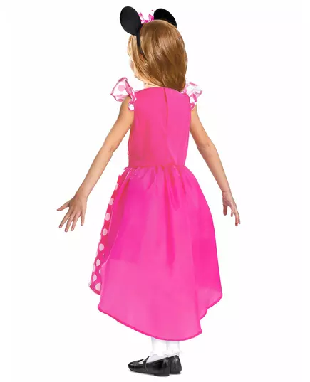 Klassisk rosa Minnie-kostyme til jenter, Størrelse: 3–4 år (97–109 cm), bilde 2