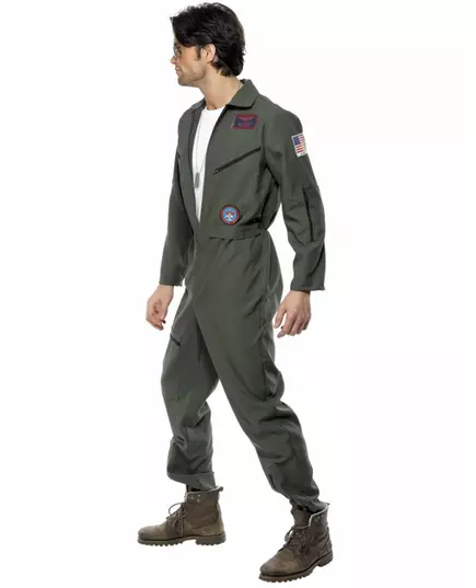 Top Gun-pilotkostyme til menn, Størrelse: XL, bilde 3