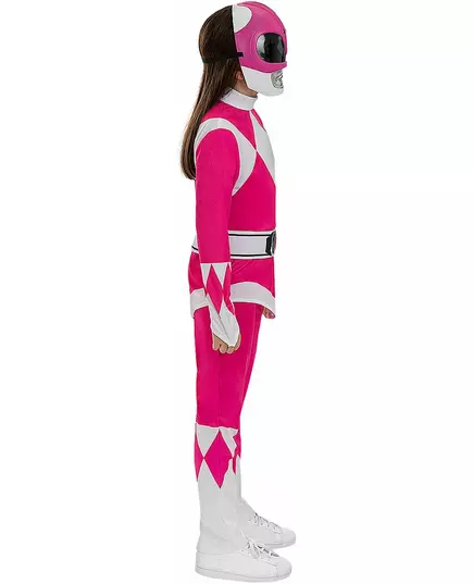 Rosa Power Ranger-kostyme til barn, Størrelse: 3–4 år, bilde 2