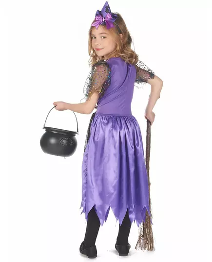Stardust witch costume for girls, Size: 4-6 years (110-120 cm), image 3