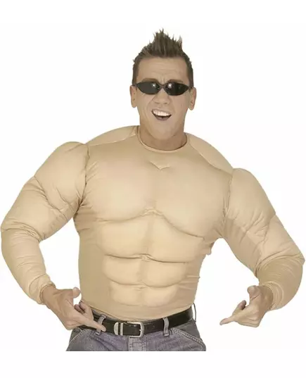 Adult military muscle fake torso, Size: Large, image 3