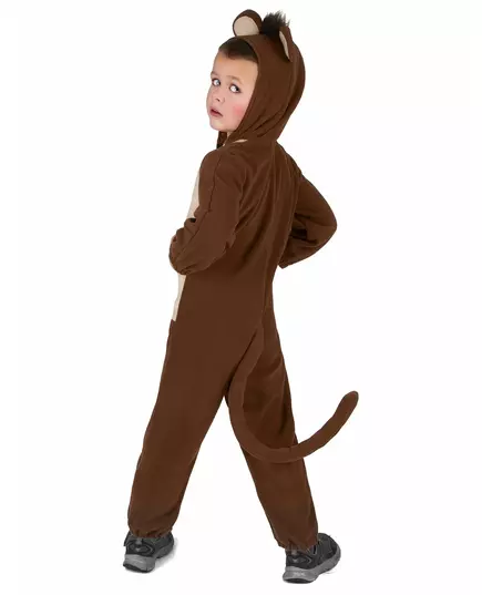 Monkey Costume with Tail for Children, Size: 7-9 years (M), image 3