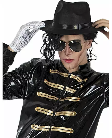 Michael Jackson voksen svart jakke, Størrelse: X-Small, bilde 2