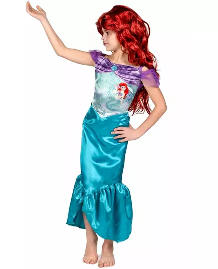 Basic Ariel the Little Mermaid costume for girls, Size: 3-4 years (97 - 109 cm), image 3