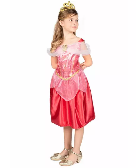Klassisk Aurora Tornerose-kostyme til jenter, Størrelse: 3–4 år (97–109 cm), bilde 3