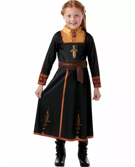 Klassisk Anna Frost 2-kostyme for jenter, Størrelse: 7–8 år (122 – 128 cm), bilde 3