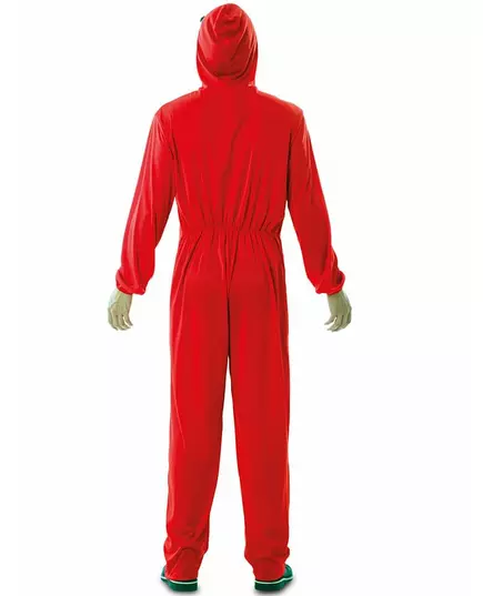 La Casa de Papel jumpsuit og maskekostyme for voksne, Størrelse: Medium/Large, bilde 3