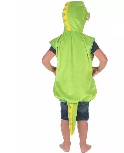 Children's padded crocodile costume, Size: 5-6 years (110-116cm), image 3