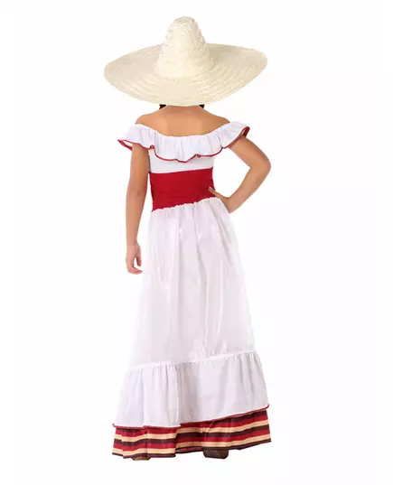 Mexican girl costume, Size: 5-6 years(115/130 cm), image 3