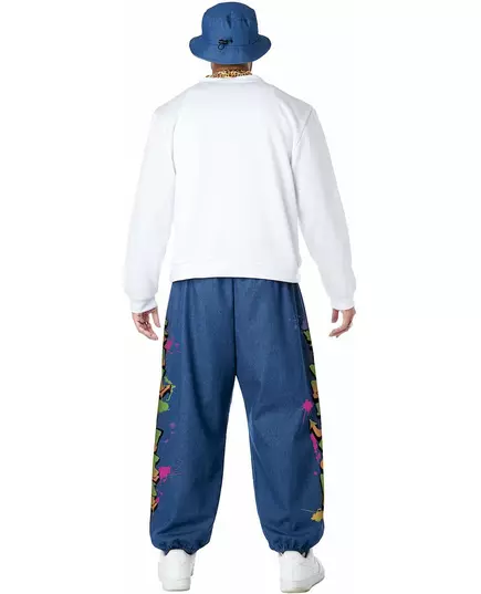 90-talls hiphop-kostyme for menn, Størrelse: Medium, bilde 3