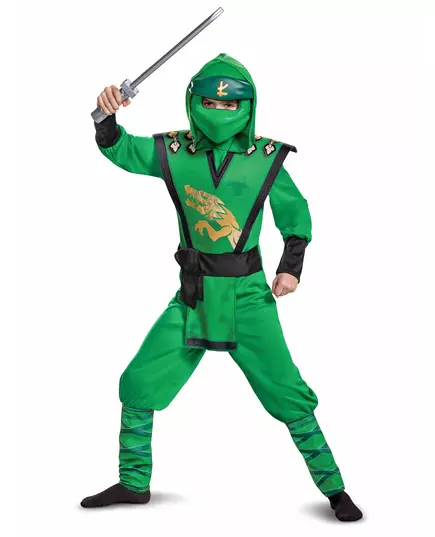 LEGACY Deluxe Lloyd Ninjago®-kostyme – LEGO Kids, Størrelse: 5–6 år (109–126 cm), bilde 3