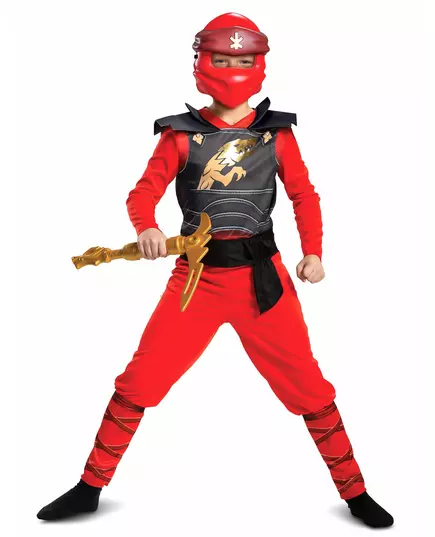 LEGACY Kai Ninjago-kostyme – LEGO Kids, Størrelse: 5–6 år (109–126 cm), bilde 3