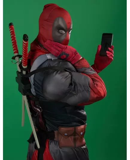 Deluxe Deadpool 2 adult costume, Size: X-Large, image 3