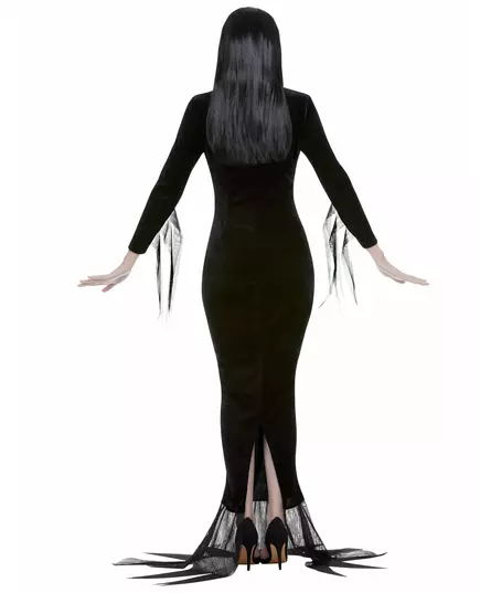 Morticia Addams-familiens kostyme til kvinner, Størrelse: Small, bilde 3