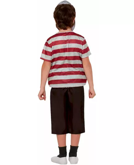Pugsley Addams-familien kostyme til barn, Størrelse: 7–9 år (130/143 cm), bilde 3