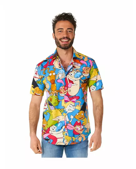 90-talls Nickelodeon-tegneserieskjorte for voksne fra Opposuits, Størrelse: X-Large (EU 56-58), bilde 3