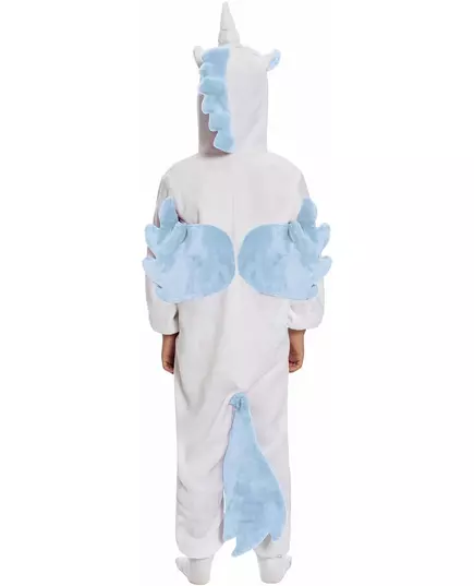 Hvit og blå enhjørningsjumpsuit til barn, Størrelse: 10–12 år (142–148 cm), bilde 4