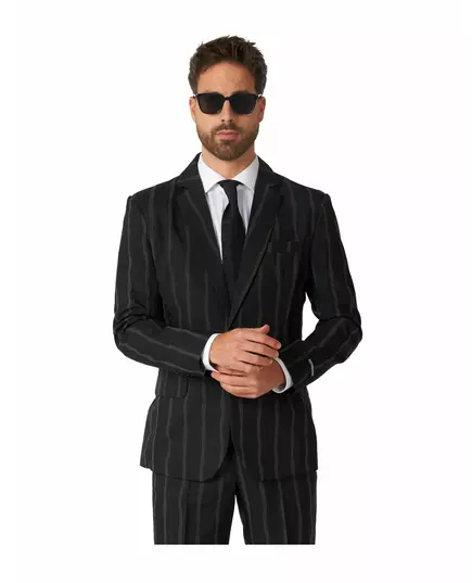 Suitmeister Adult Glow-in-the-Dark Striped Suit, Size: M(EU50), image 4