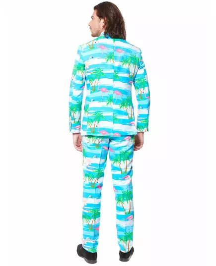 Mr. Flamingo costume for men Opposuits, Size: Large (EU 54), image 4