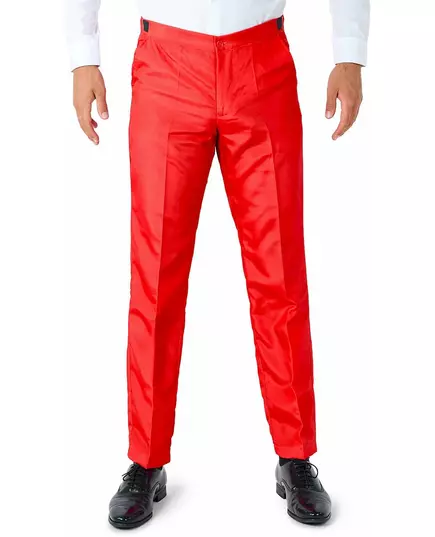 Mr. Solid rød dress for menn Suitmeister, Størrelse: Medium (EU 48-50), bilde 4