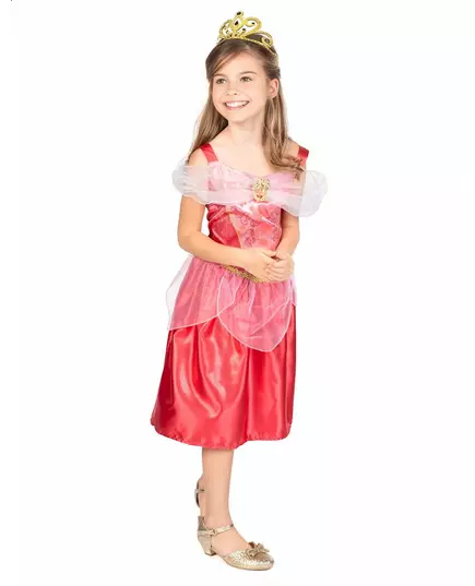 Klassisk Aurora Tornerose-kostyme til jenter, Størrelse: 3–4 år (97–109 cm), bilde 4