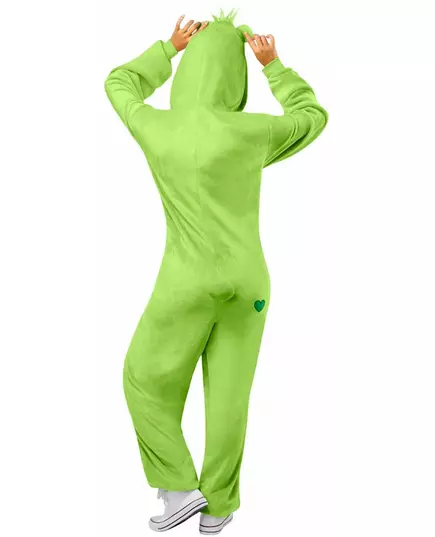 Touching Green Care Bear Costume for Adults, Size: Medium, image 3