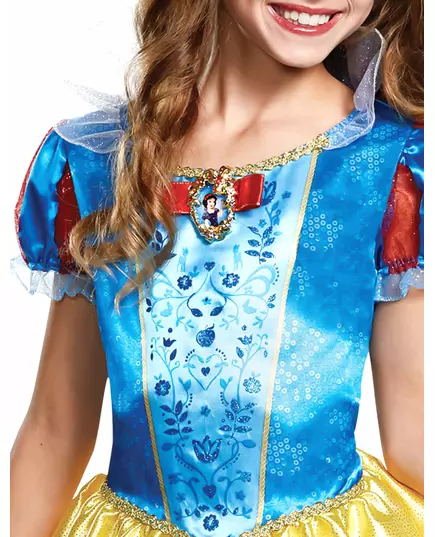 Classic Snow White costume for children, Size: 3-4 years (97 - 109 cm), image 3