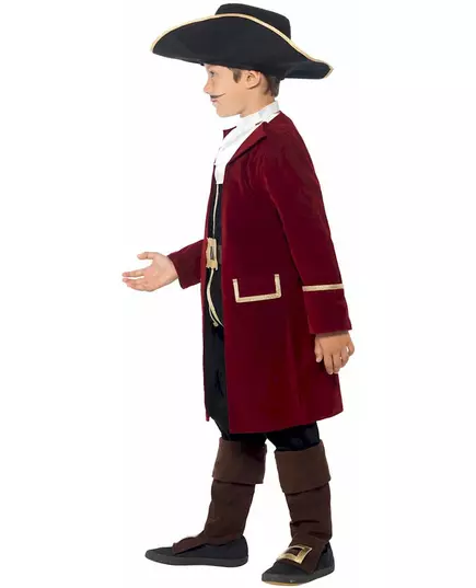 Boy's pirate captain costume, Size: 10-12 years (145/158 cm), image 4