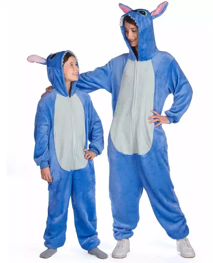 Women's blue alien creature costume, Size: Medium/Large, image 3