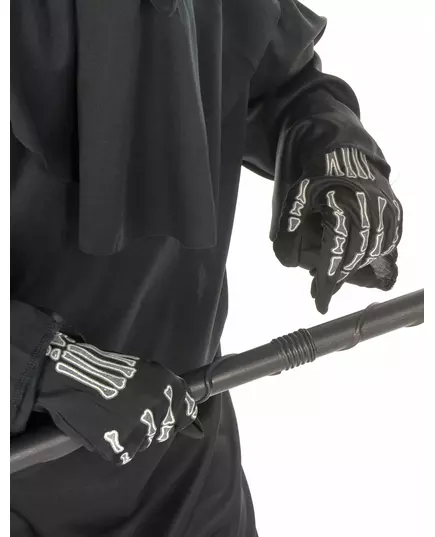 Grim Reaper-kostyme til barn Halloween, Størrelse: 8–10 år (140 cm), bilde 4