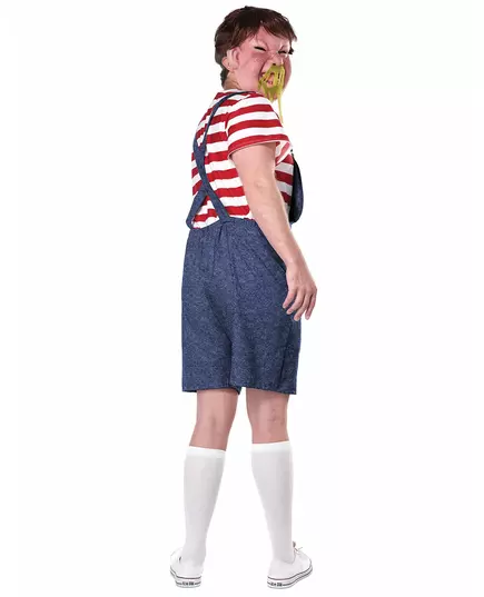 Deluxe adult snotty boy costume, Size: Small/Medium, image 4