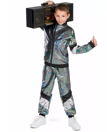 80-talls disco joggekostyme for tenåringer, Størrelse: 14–16 år (164 cm), bilde 3