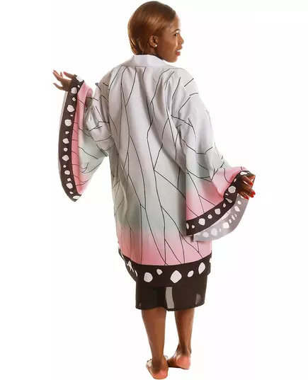 Voksen sommerfugl manga kimono kostyme, Størrelse: Small, bilde 3