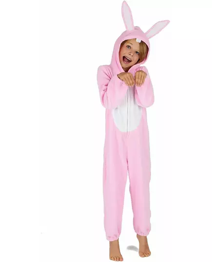 Pink Rabbit Costume for Children, Size: 5-6 years (S), image 4