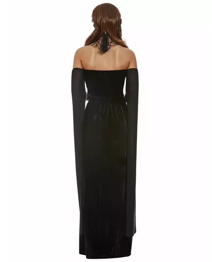 Luxury Black Countess costume for women, Size: S, image 4
