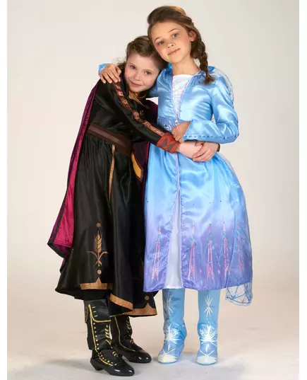 Luksuriøst Elsa Frost 2-kostyme til jenter, Størrelse: 9–10 år (134 – 140 cm), bilde 4